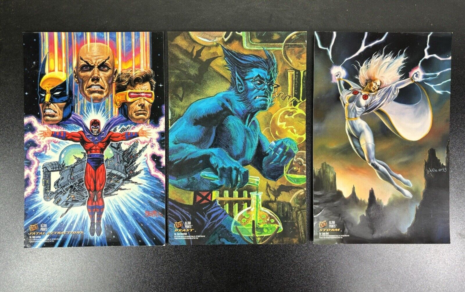 1994 FLEER ULTRA X MEN ULTRA PRINTS - Lot of 3 Marvel
