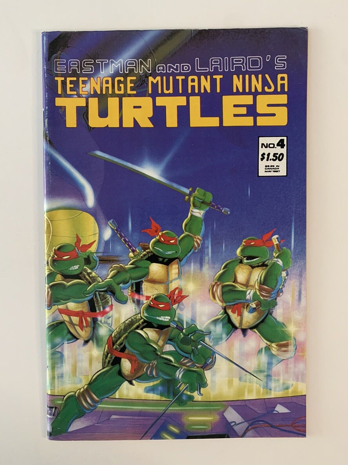 TEENAGE MUTANT NINJA TURTLES Vol 1 #4  - Mirage TMNT