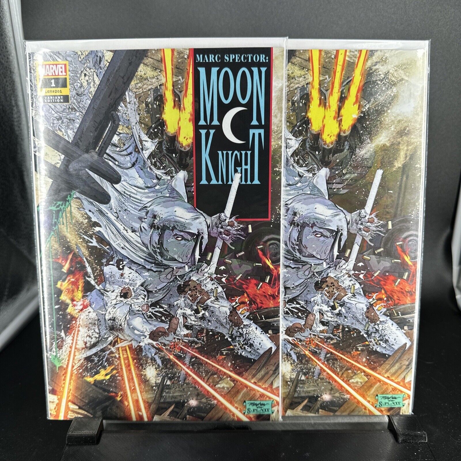 Moon Knight #1 (2021) | Mike Mayhew Variant A 💫 Trade & Virgin Set ✨