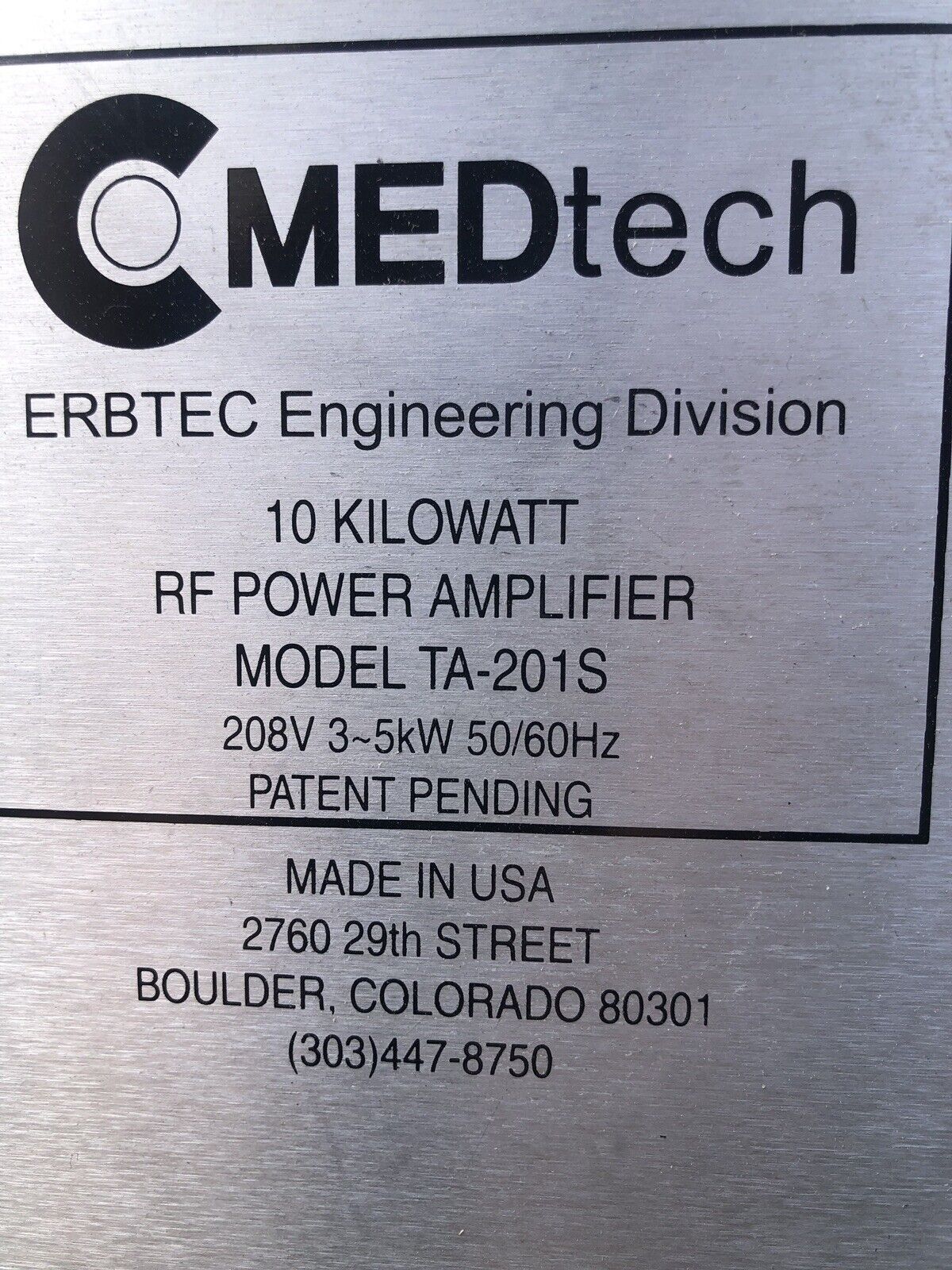 Rf MRI Power Amplifier