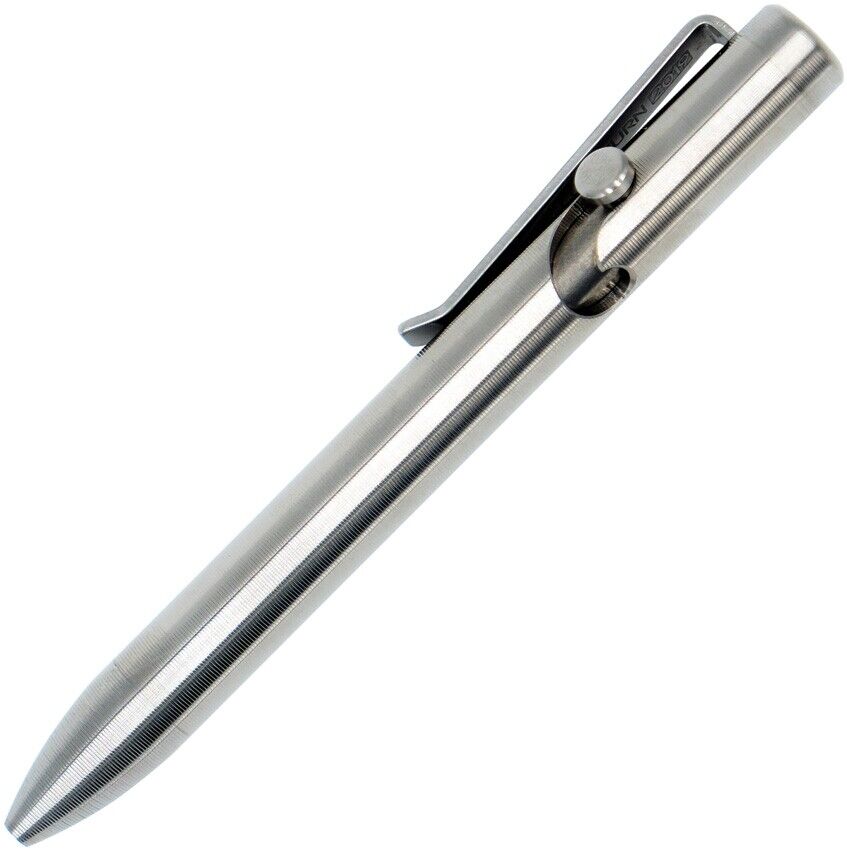 Tactile Turn Bolt Action Pen Mini Machined From Titanium Pocket Clip 4.4\