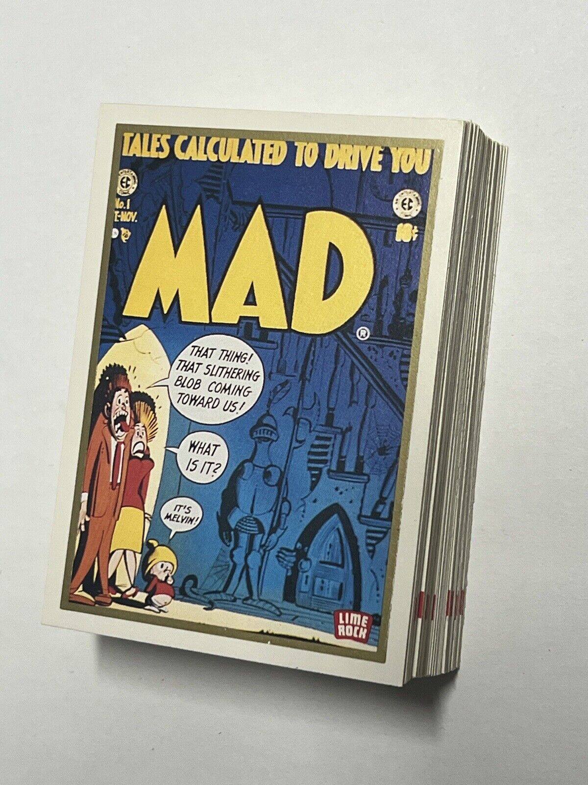 Mad Magazine Complete 55-Card Set - Series 1 (1992) - Lime Rock - Mint Condition