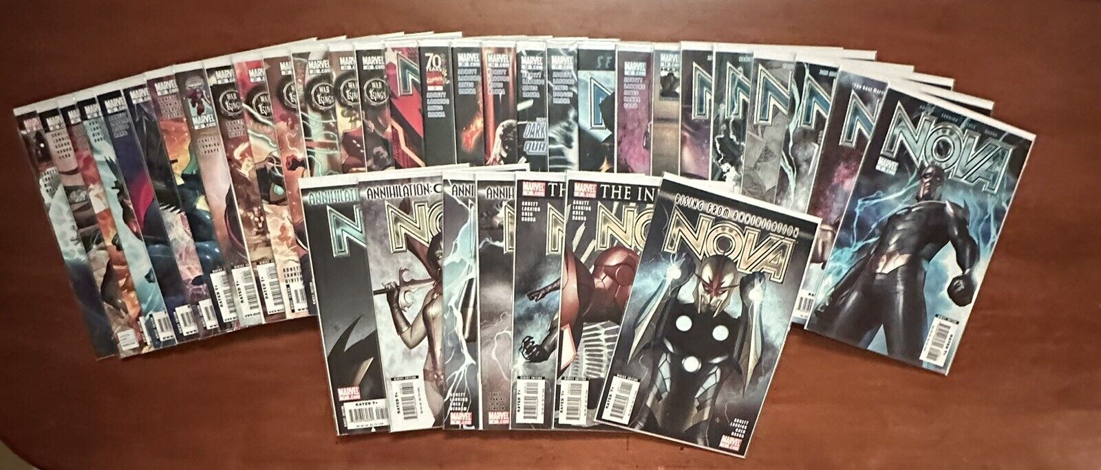 Marvel Comics: Nova Vol. 4 (2007) #1-36 Complete Set