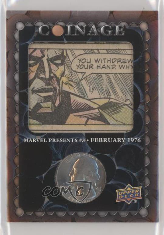 2020 Upper Deck Marvel Ages Comic Clippings Coinage 12/25 Presents #3 #MPS-3 p1l