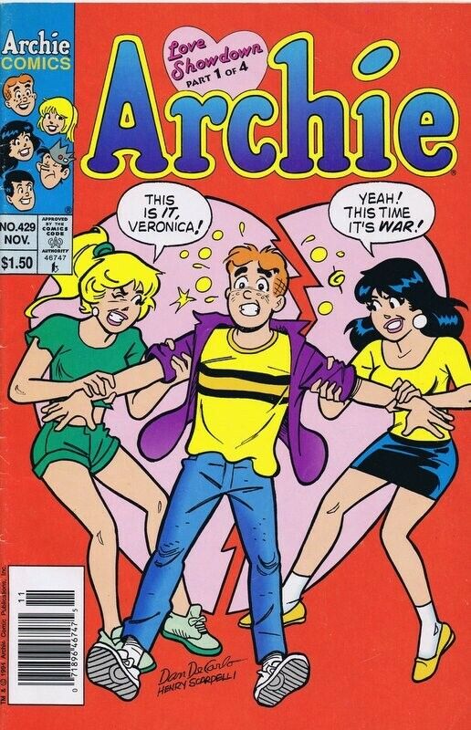 Archie #429 ORIGINAL Vintage 1994 Archie Comics GGA 