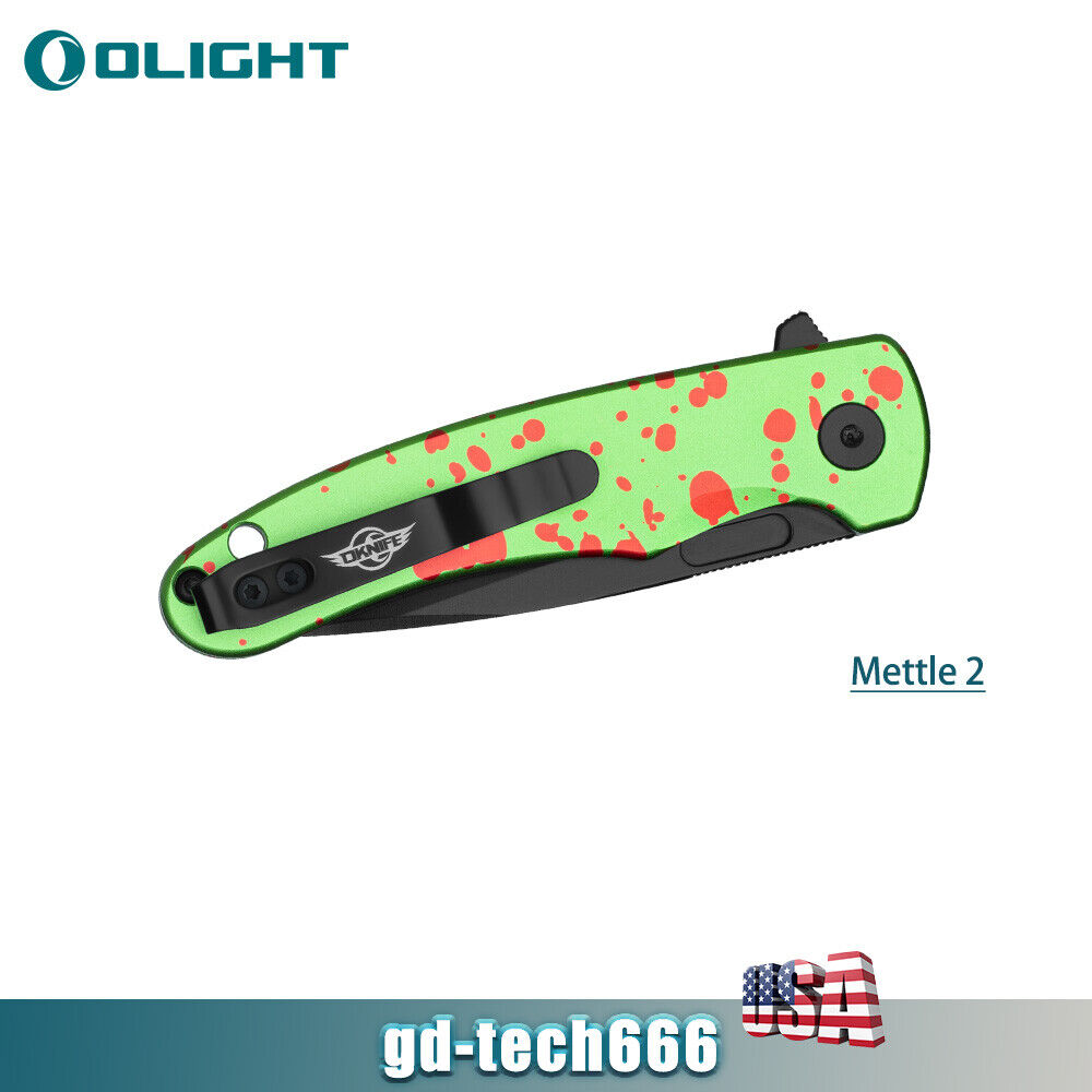 Olight OKNIFE Mettle 2 EDC Pocket Knife, 154CM Folding Knife,Folding Pocket Tool