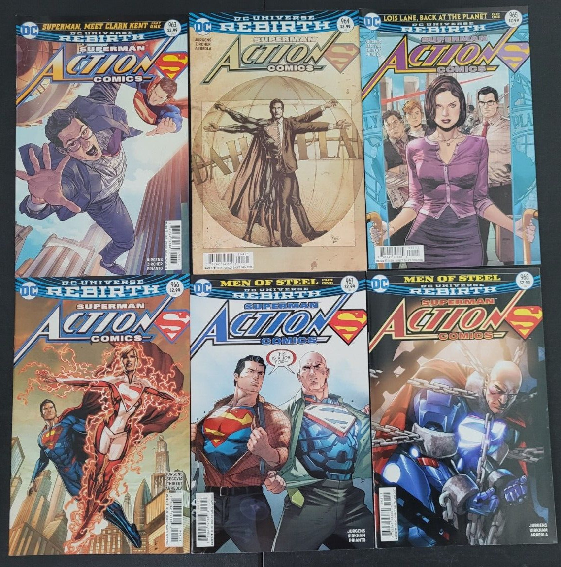 SUPERMAN IN ACTION COMICS SET OF 42 ISSUES (2016) RANGING #963-1016 1000 LEX