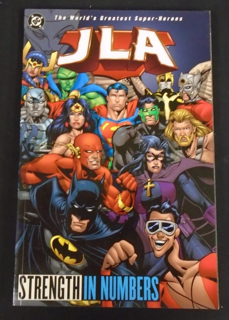 JLA: Strength In Numbers, DC Comics TPB; Grant Morrison story 