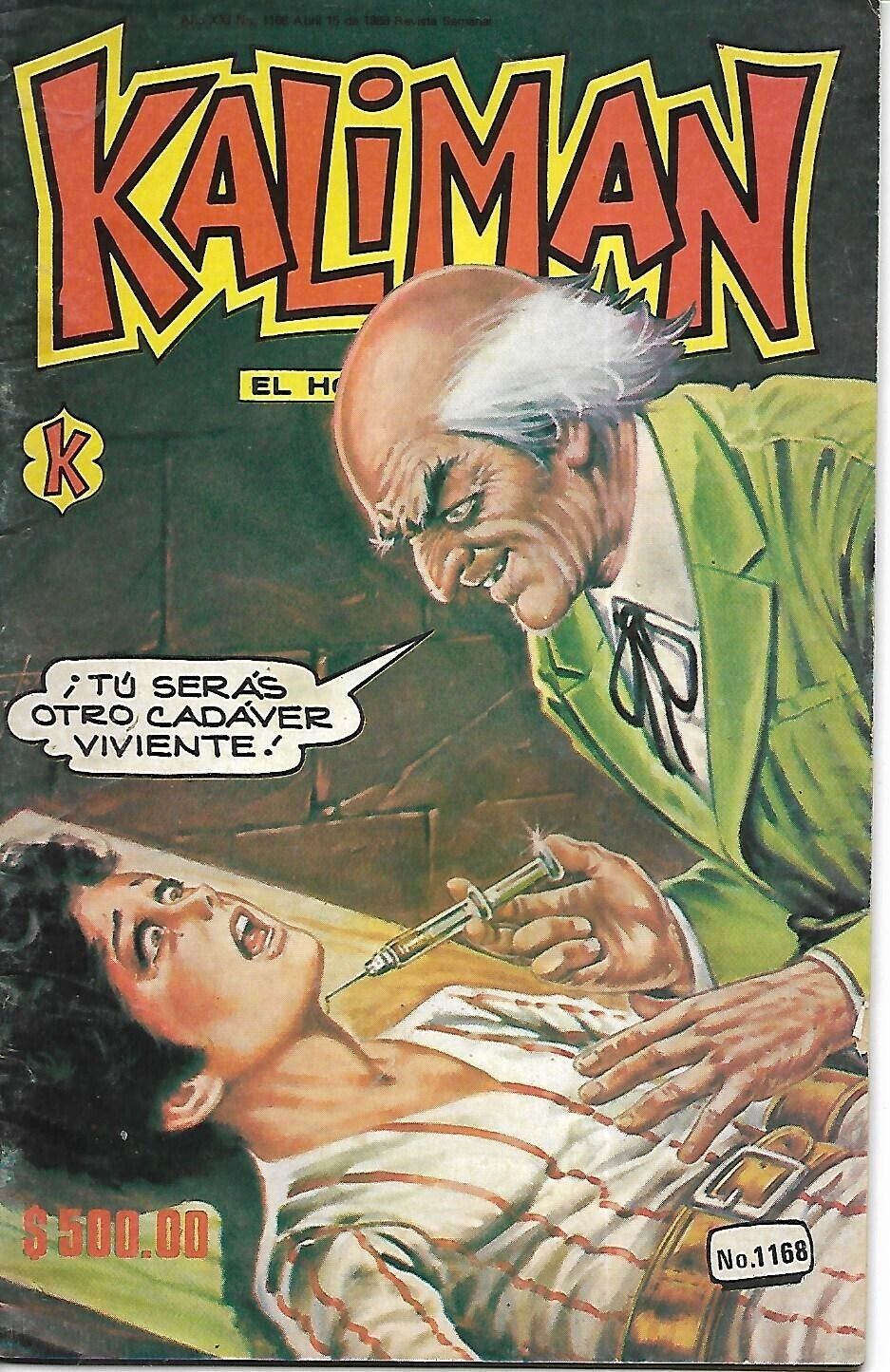Kaliman El Hombre Increible #1168 - Abril 15, 1988 - Mexico
