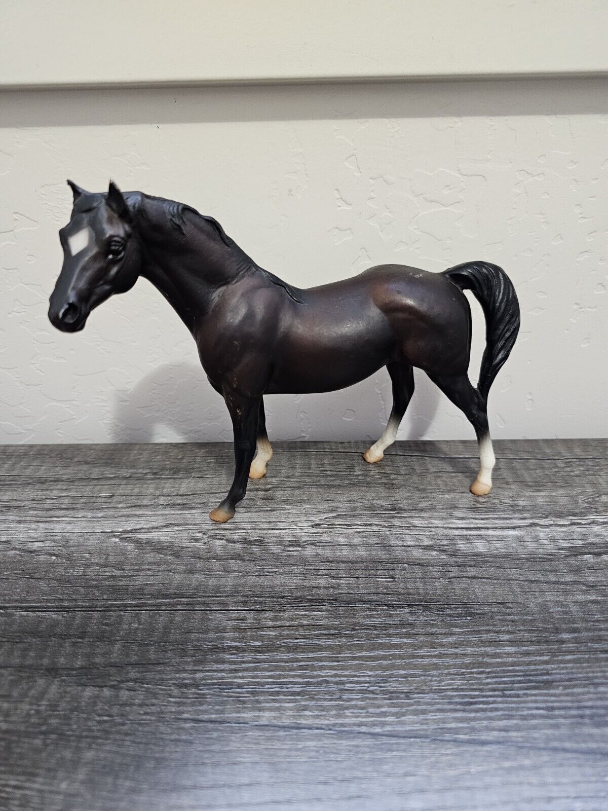 Breyer USA Classic #3348 Silky Sullivan Black Horse Model Toy S