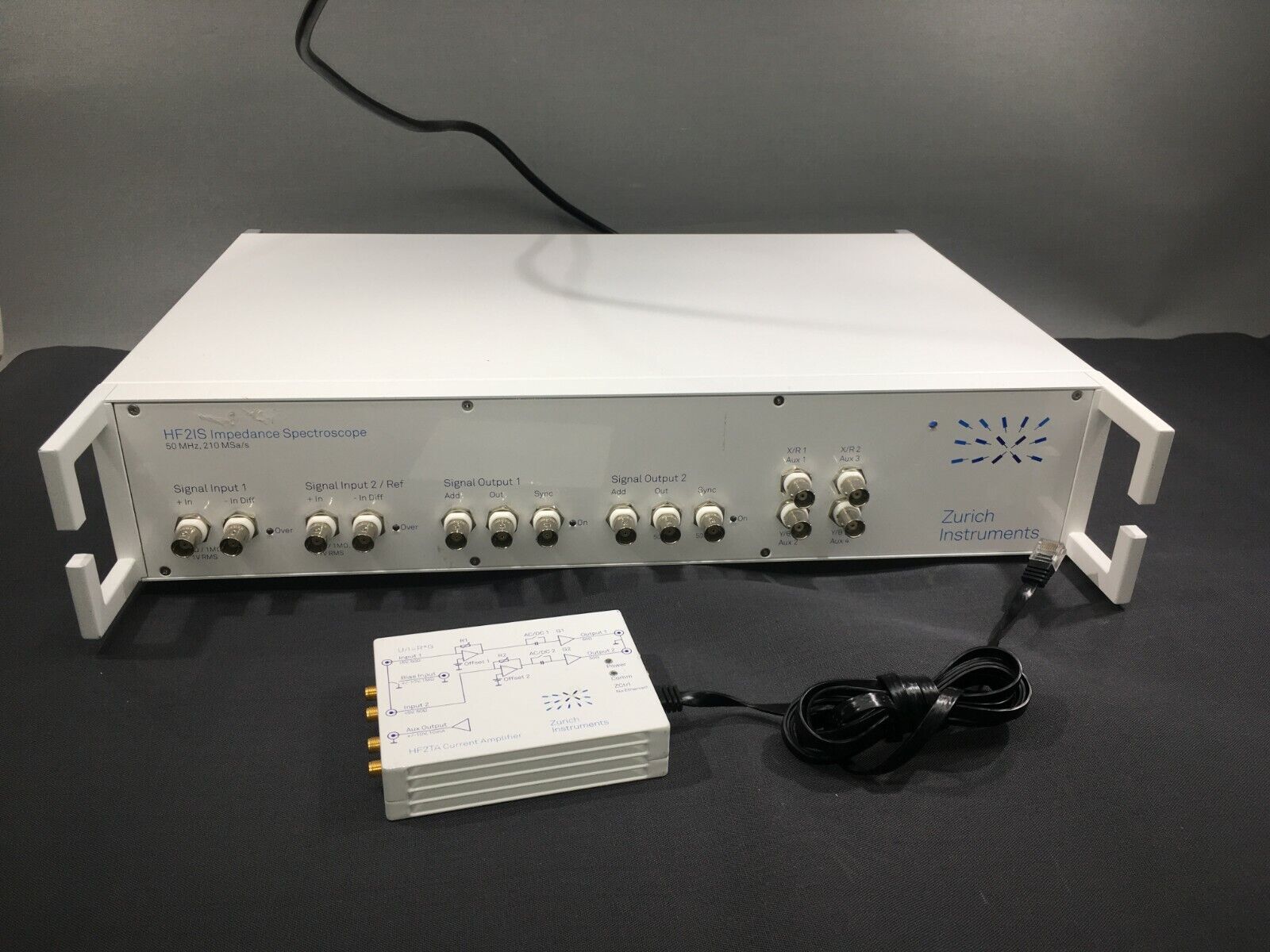 Zurich instruments HF2IS Impedance Spectroscope 50 MHz w HF2TA Current Amplifier