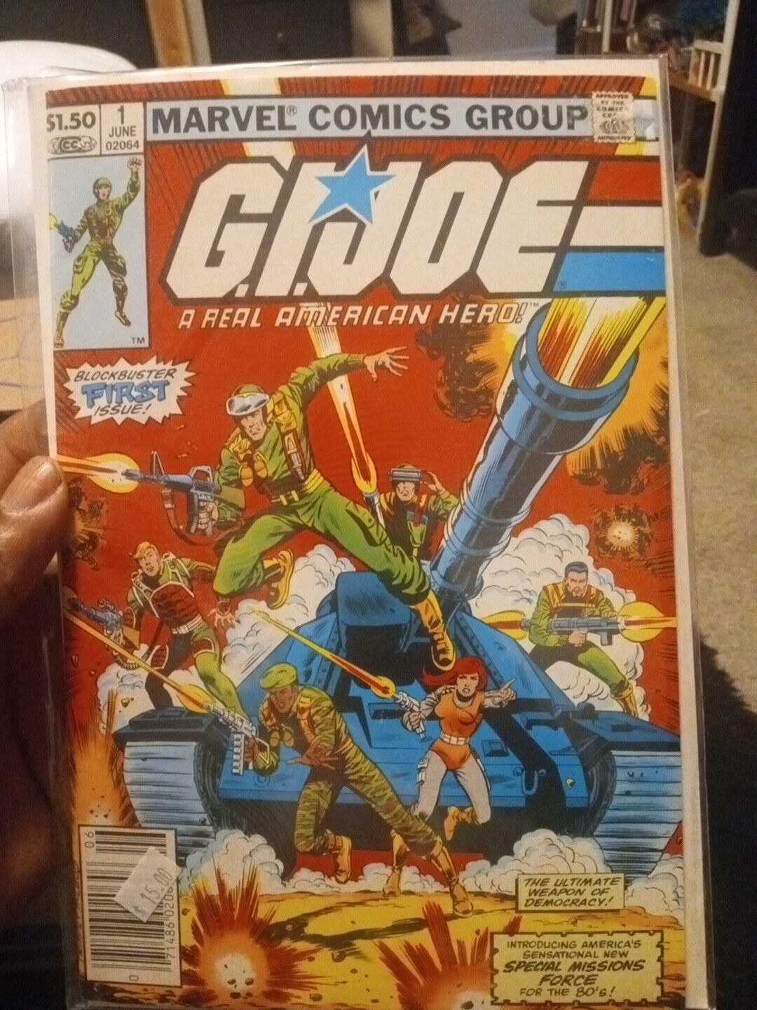 GI Joe #1 - Marvel Comics - First Issue - 1982 - First Appearance