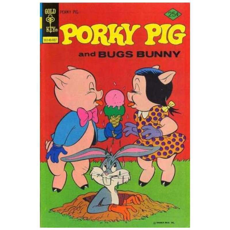 Porky Pig (1965 series) #68 in Very Fine minus condition. Gold Key comics [n\