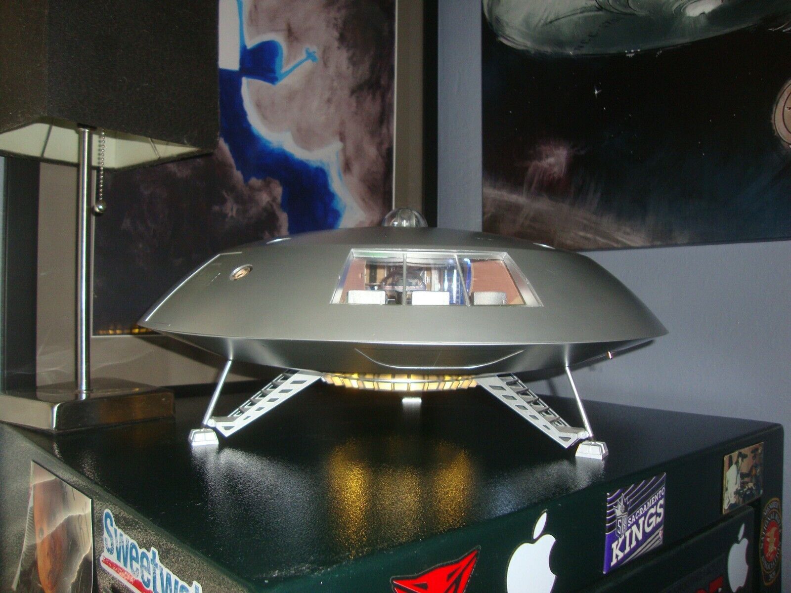 Lost In Space Jupiter 2 Model built and painted