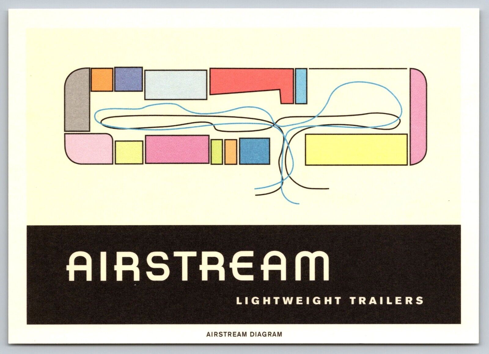 Postcard Airstream Trailers \
