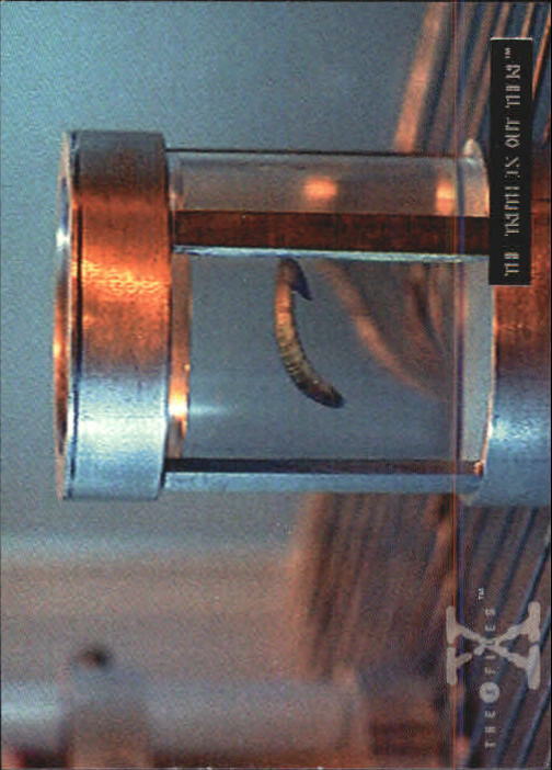 1995 The X-Files Foil #40 Parasitic Worms