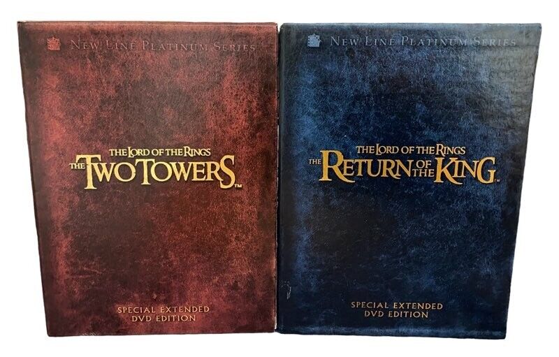 Lord of the Rings Two Towers & Return Of The King Special Extended DVD Edition  