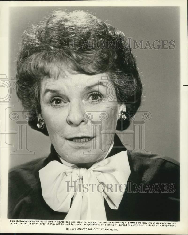 1979 Press Photo Actress Mercedes McCambridge - sax05316
