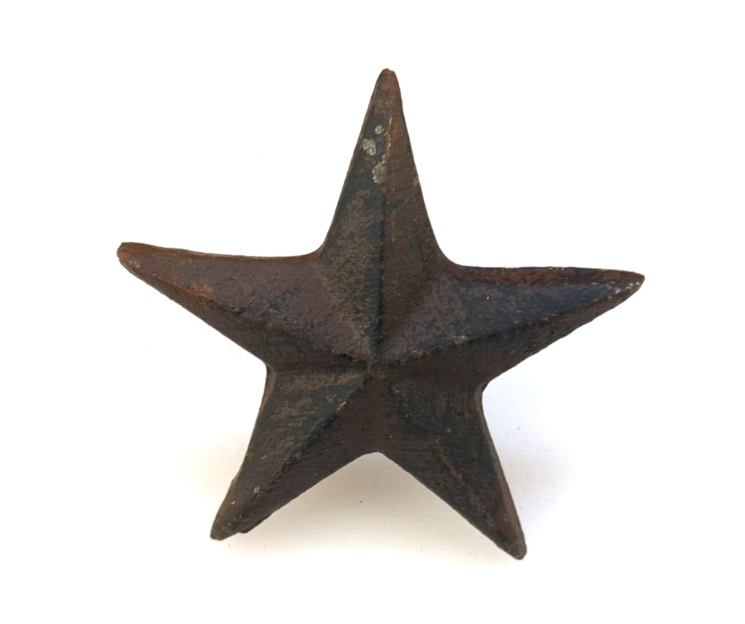 Vintage Cast Iron Star Rustic Decor