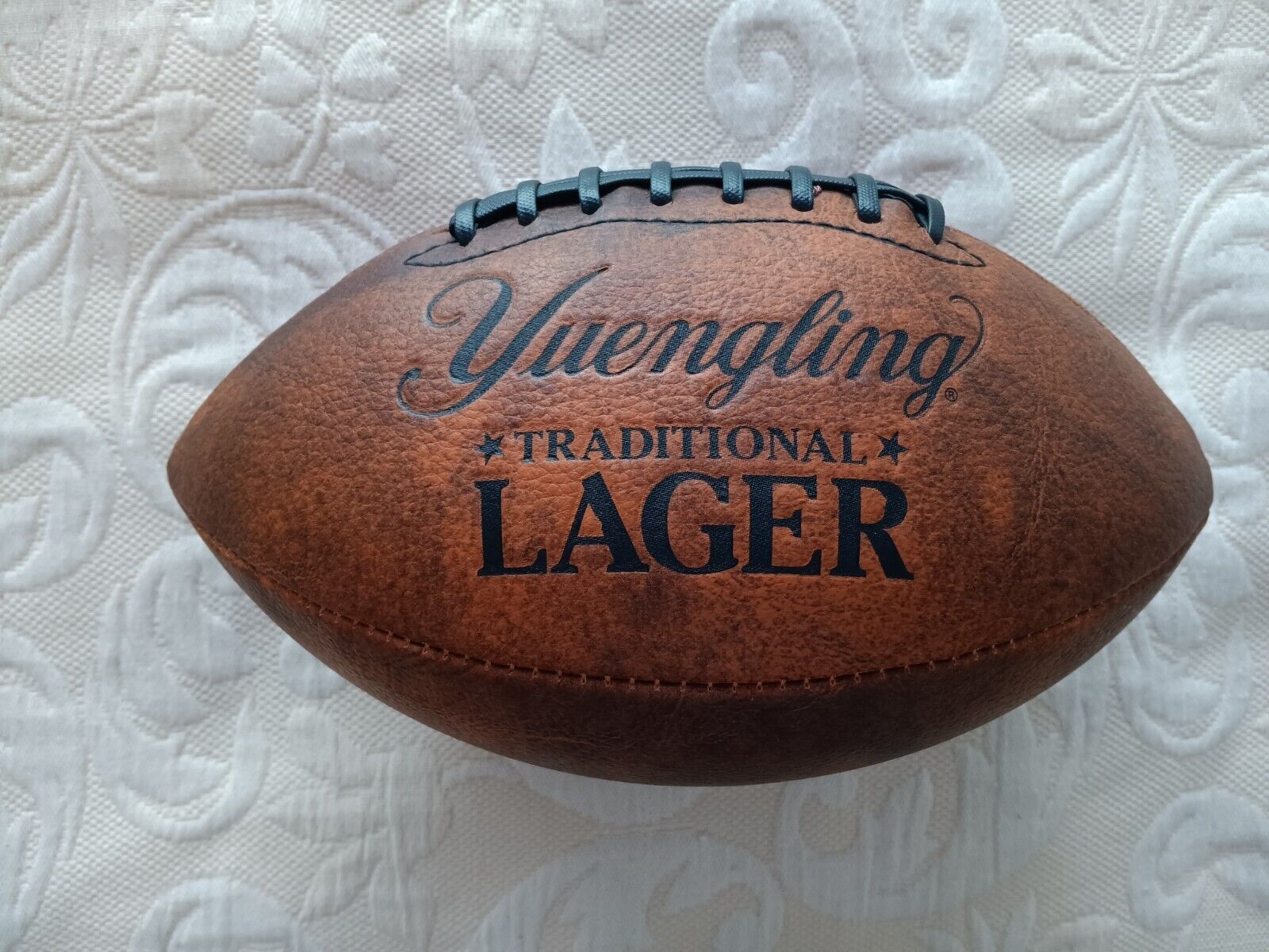 Wilson Commemorative Yuengling Traditional Lager advertising Football
