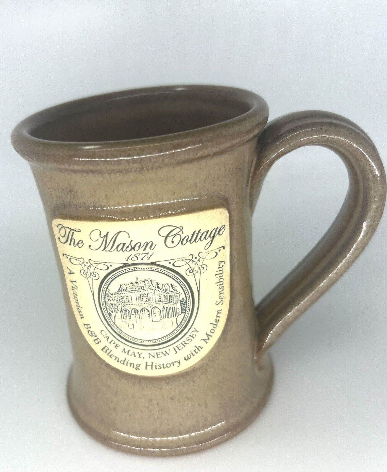 Daneen Pottery Hand Thrown2012 Pottery Mug The Mason Cottage  Cape May NewJersey