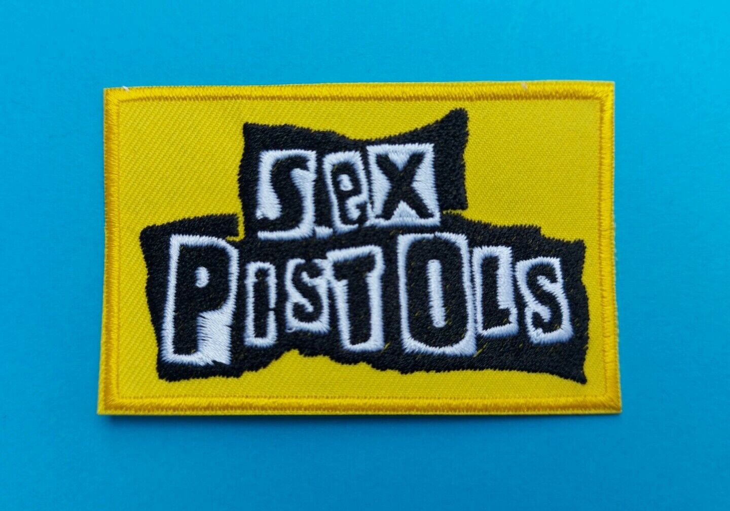 Sex Pistols Sew / Iron On Patch (b) Punk Rock Heavy Metal Music Badge
