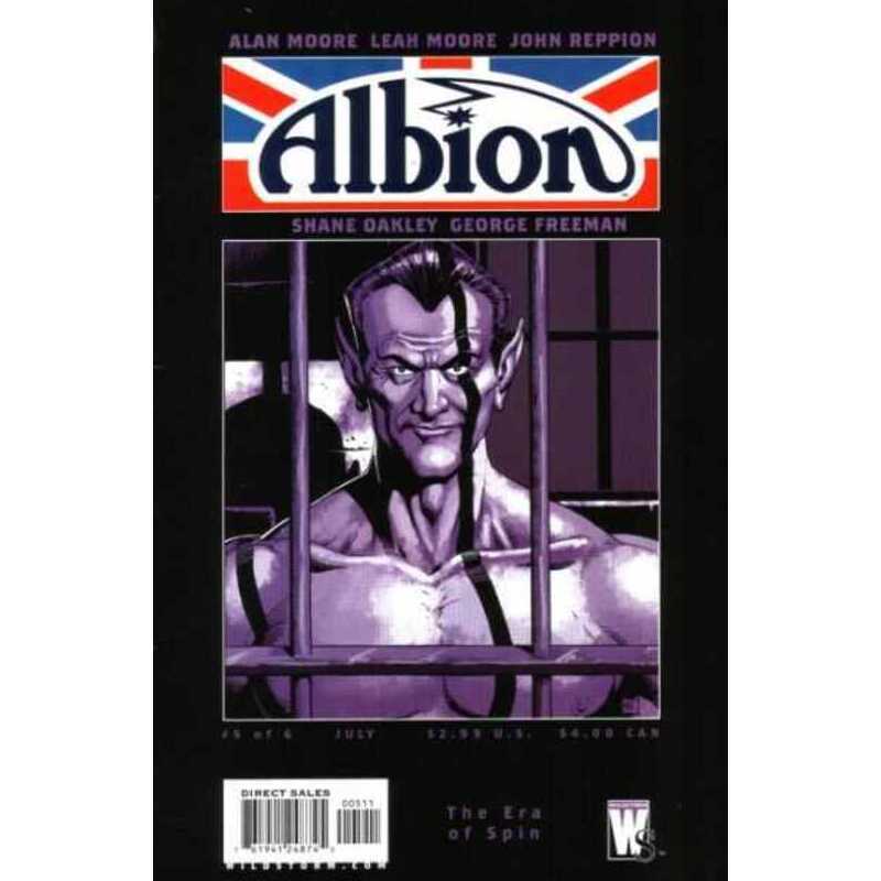Albion #5 in Near Mint condition. DC comics [k~