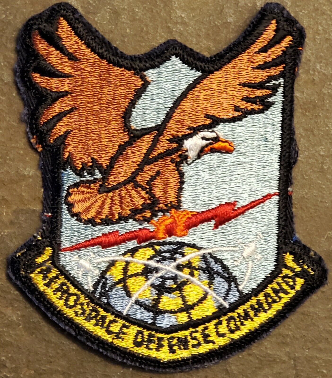 AEROSPACE DEFENSE COMMAND ORIGINAL USAF UNITED STATES AIR FORCE PATCH COLOR VTG