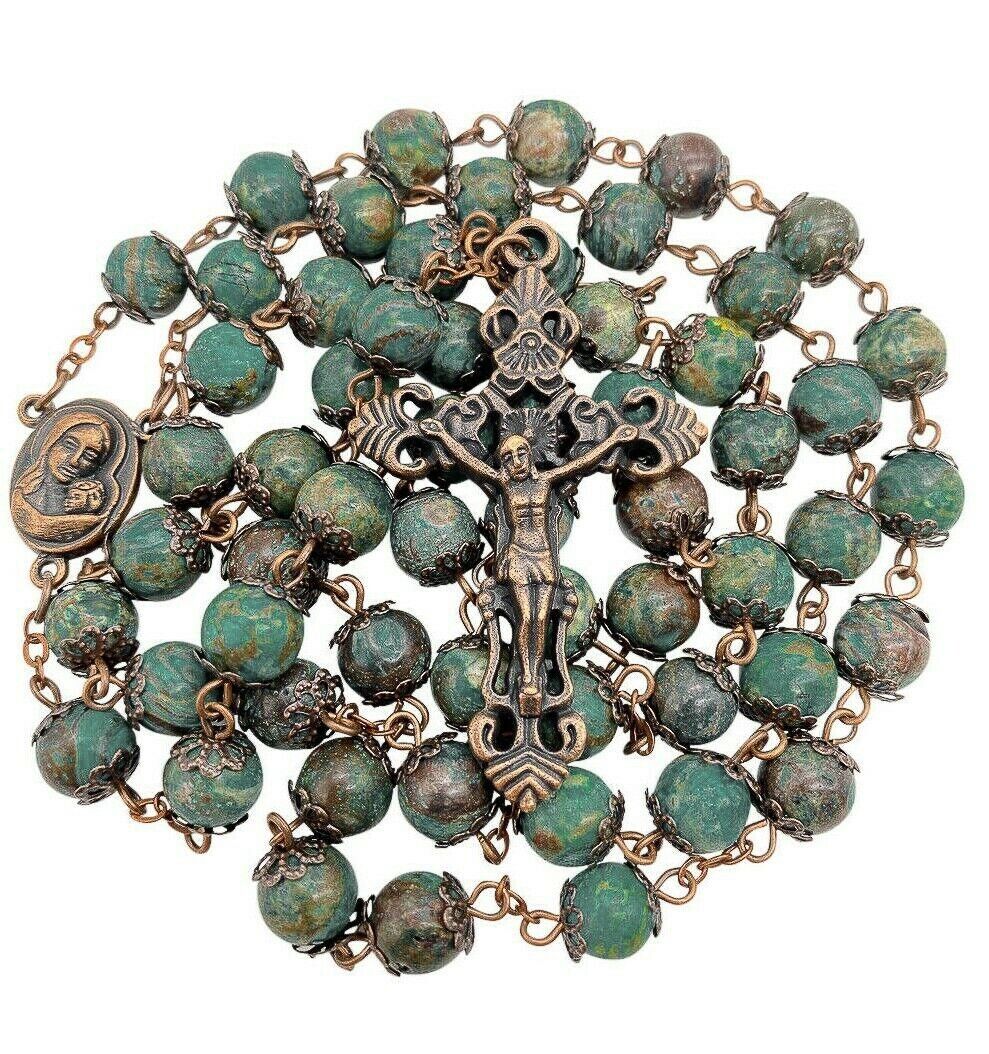 Jasper Rosary Beads 22