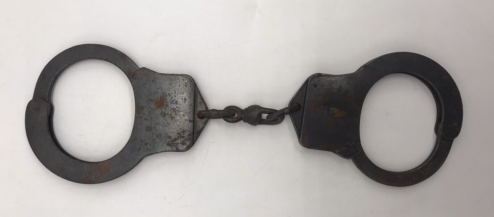 Vintage Harvard Lock Company, New York Black Restraints Handcuffs