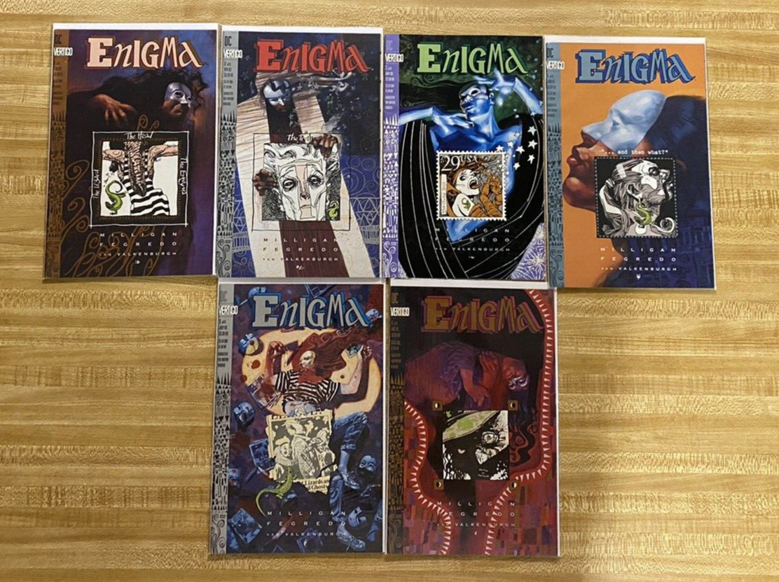 ENIGMA #1,2,3,4,5,6 DC VERTIGO 1993