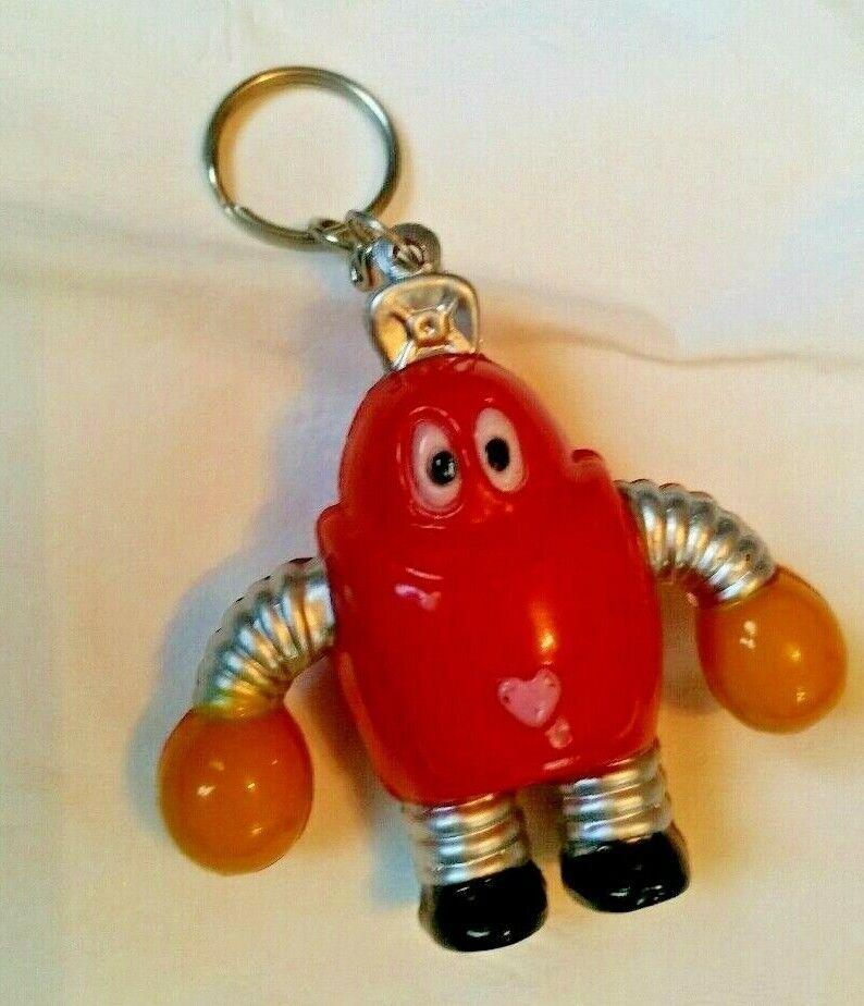Red Robocon Key Chain Banpresto Gashapon Q Ganbare  Figure Toei Tokusatu 