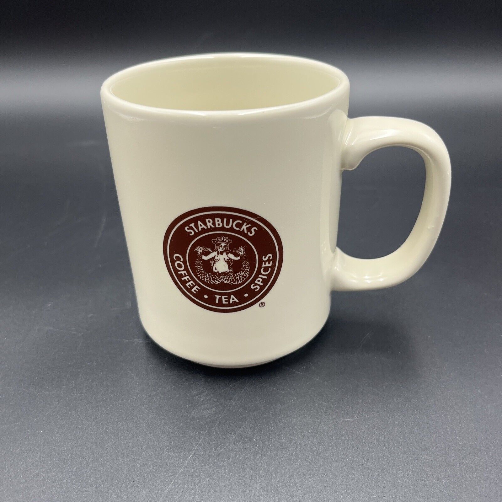 The First Starbucks Store Mug Split Tail Siren Logo 14oz