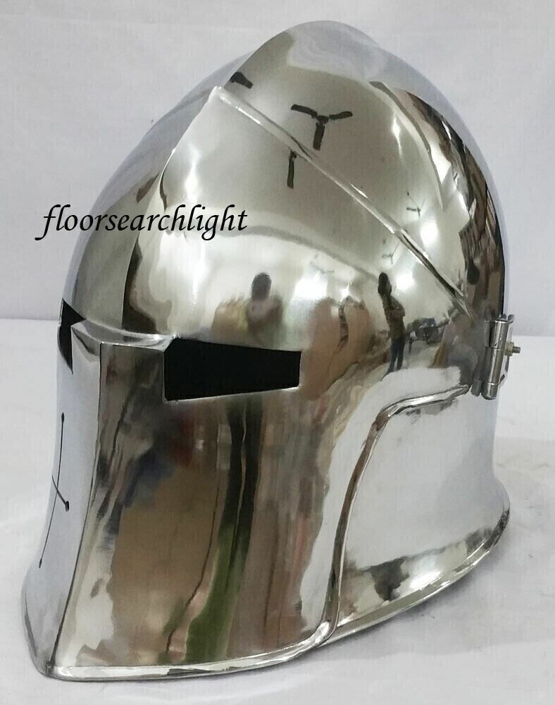 Bascinet Knight Helmet Medieval Armour Buhurt Battle Gift Medieval Reproduction