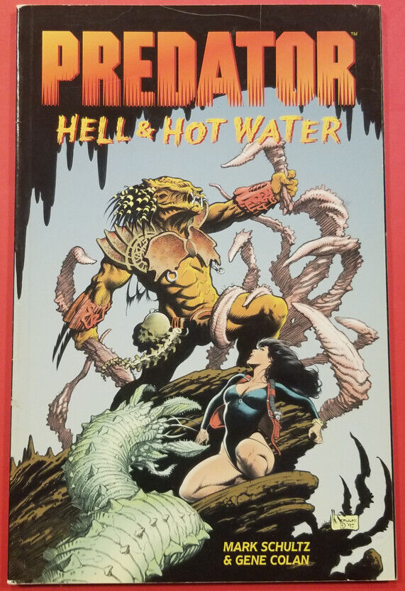 Predator: Hell and Hot Water TPB, Graphic Novel, 1st edition, 1998. Dark Horse