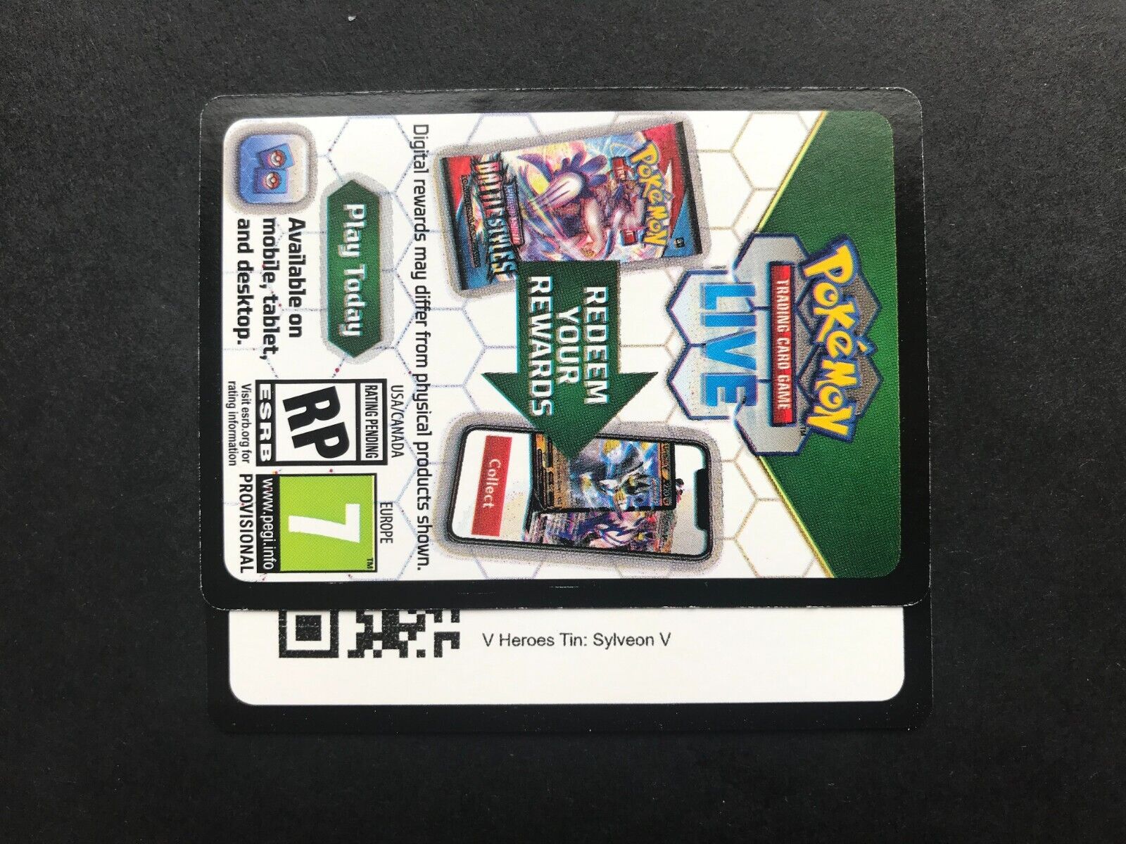 Pokemon SWSH Fusion Strike 3pk Eevee Online Code Card Sent Via eBay Message