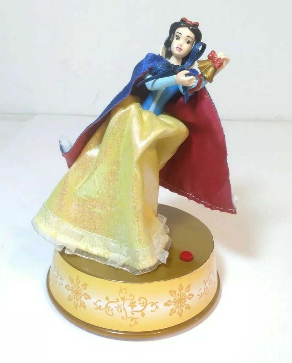 Vintage Gemmy Disney Snow White Twirling Musical Decoration Works