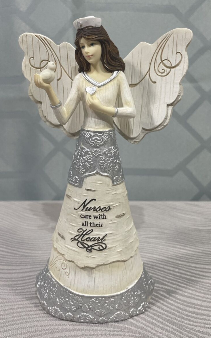 Elements Nurse #82300 Nurses Care With All Their Heart Figurine (6.25 IN)