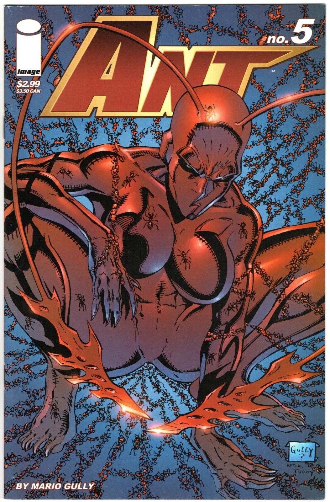 Ant #5 McFarlane Spider-man Homage Cover