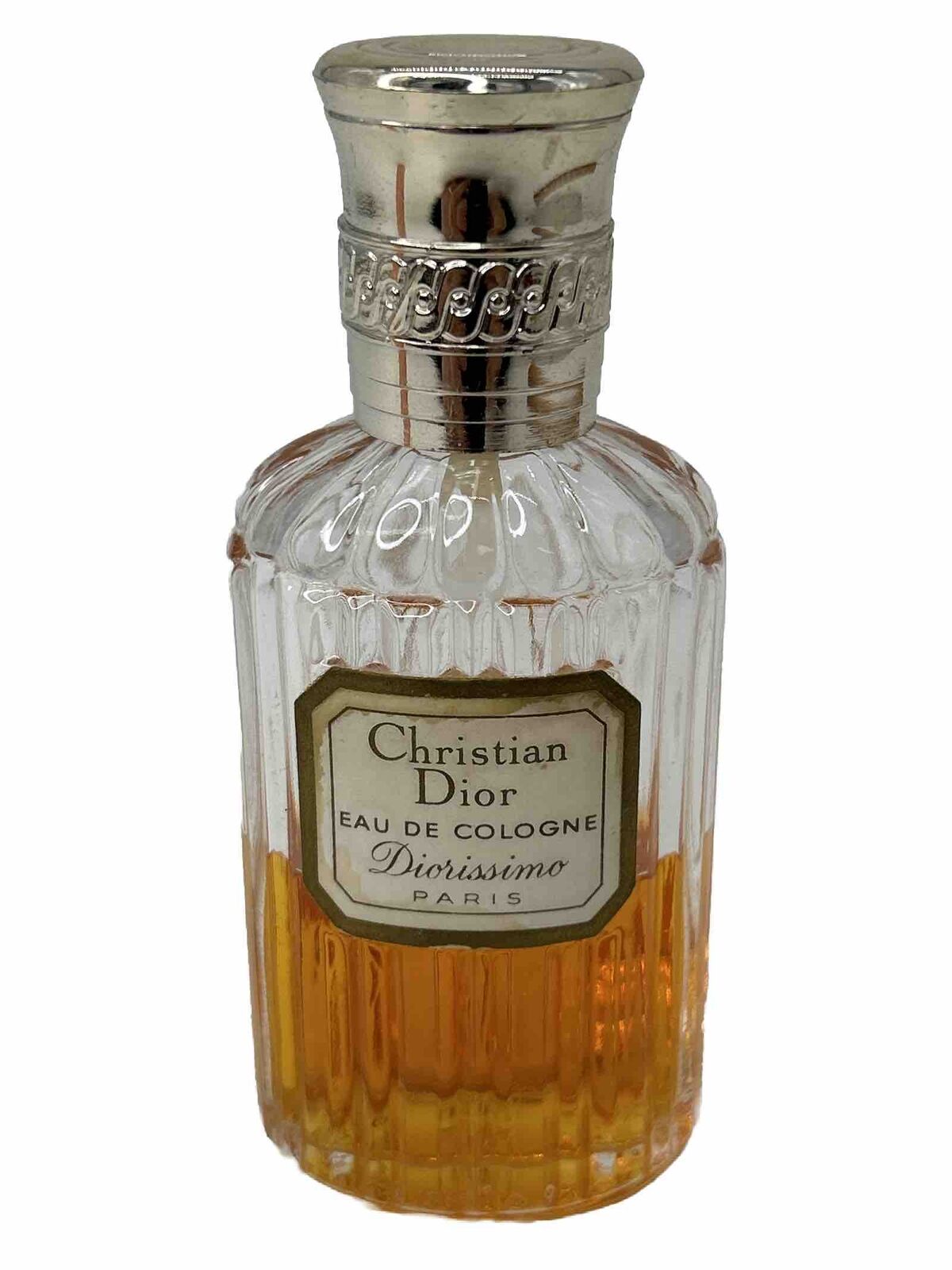 Christian Dior Diorissimo Eau de Cologne Rare Collectible Vintage 35% Full