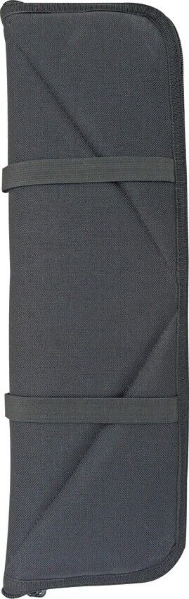 Carry All Large Knife Pouch Black Heavy Cordura Construction With Fleece Lining