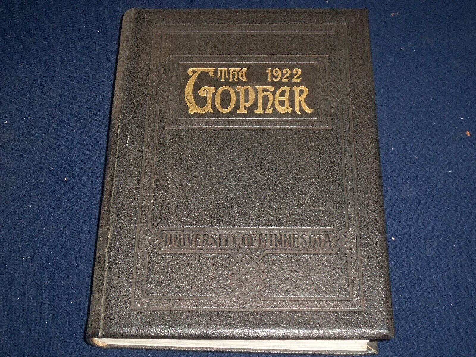 1922 THE GOPHER UNIVERSITY OF MINNESOTA YEARBOOK - PHOTOS - YB 150