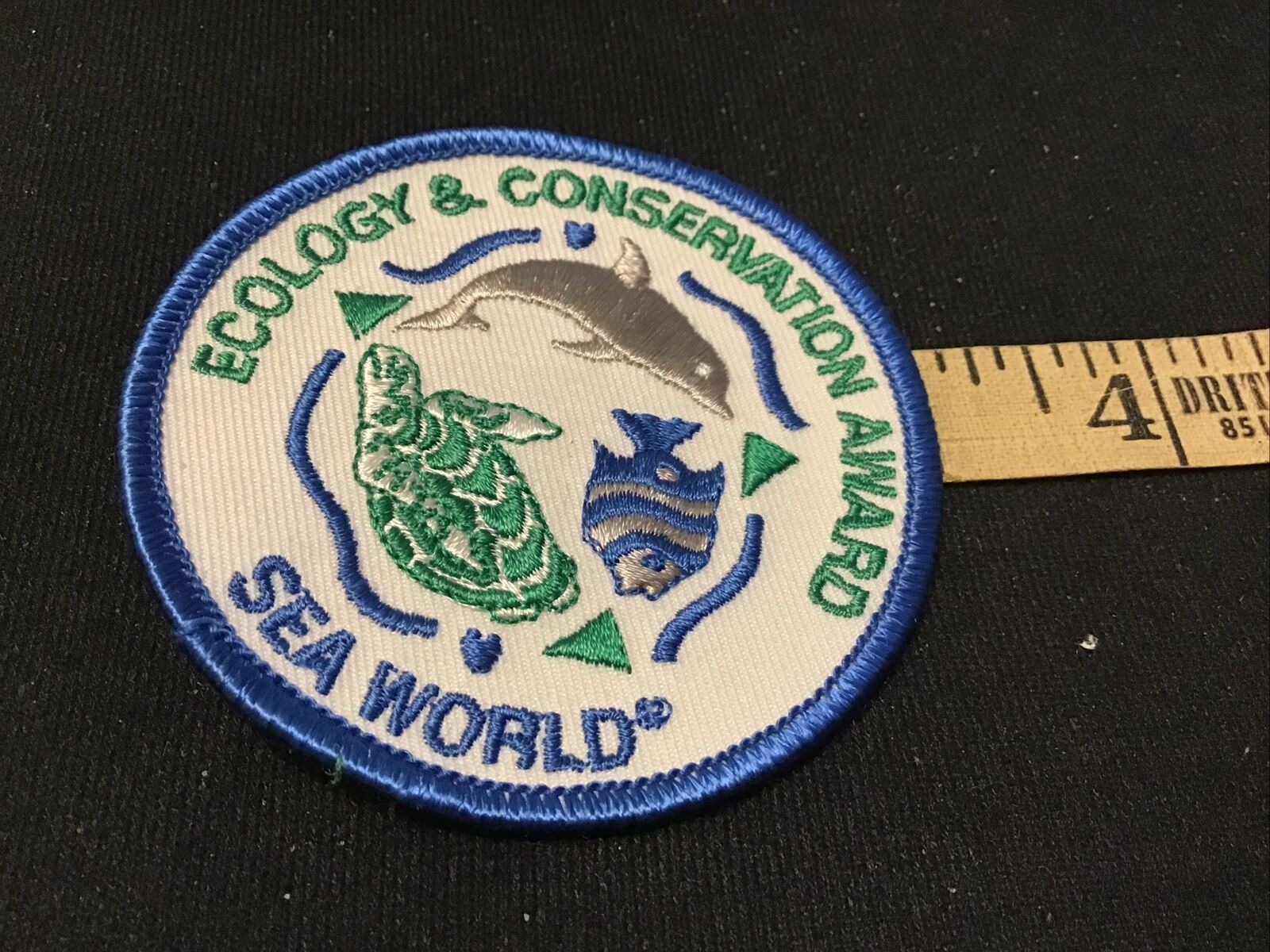 Girl Scout Ecology Conservation Award Sea World Collectible Embroidered Patch