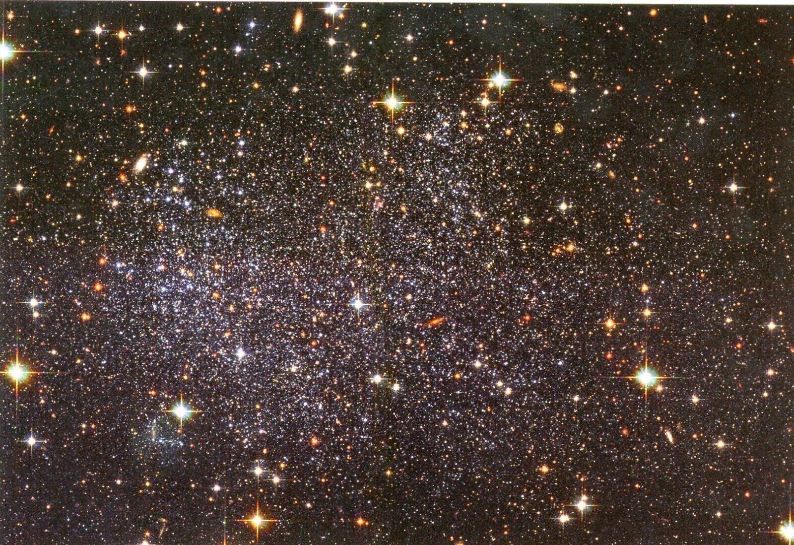 Sagittarius Dwarf Irregular Galaxy, NASA Photo --POSTCARD