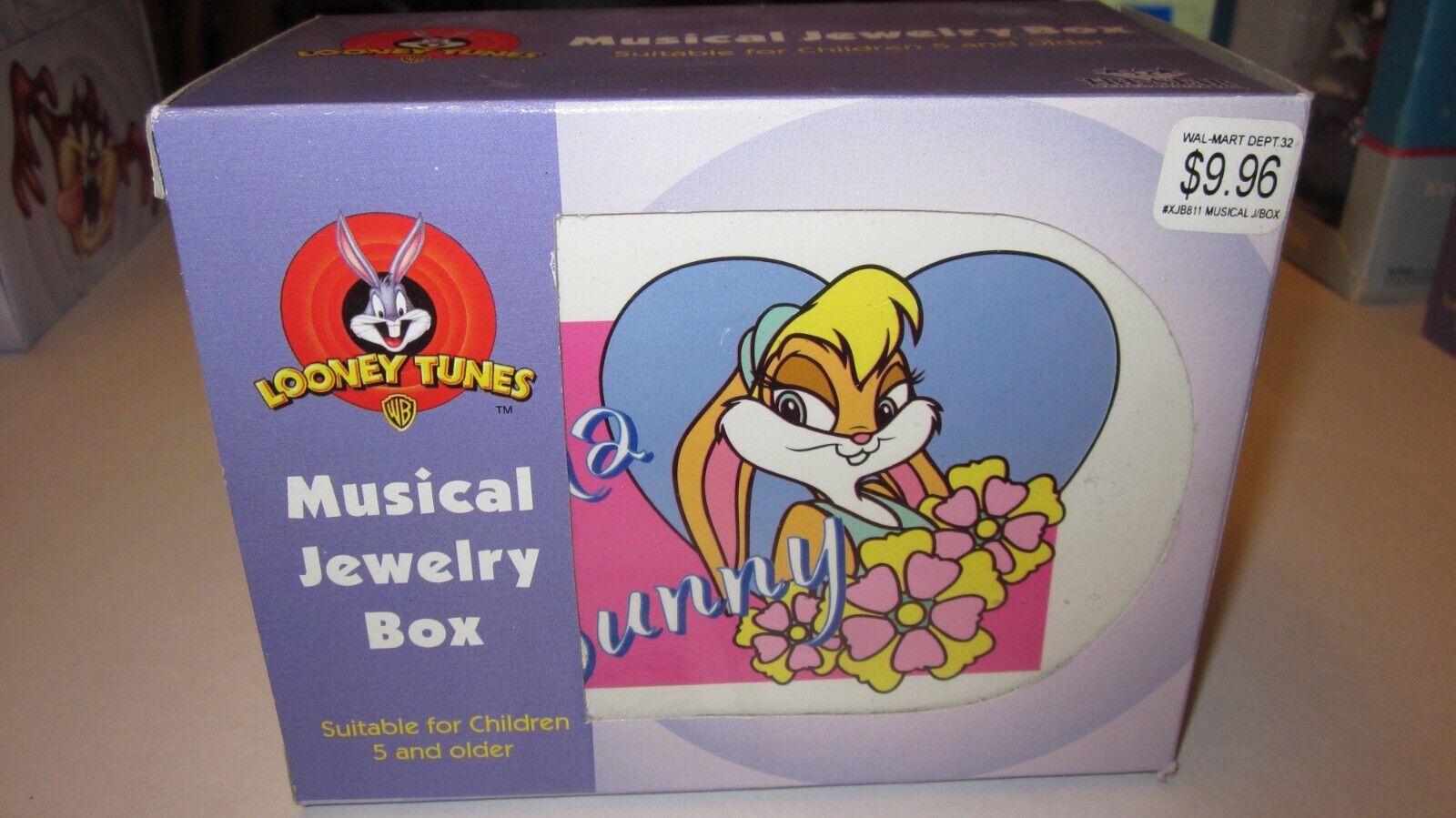 LOONEY TUNES MUSICAL JEWELRY BOX NEW 1999 TRI STAR