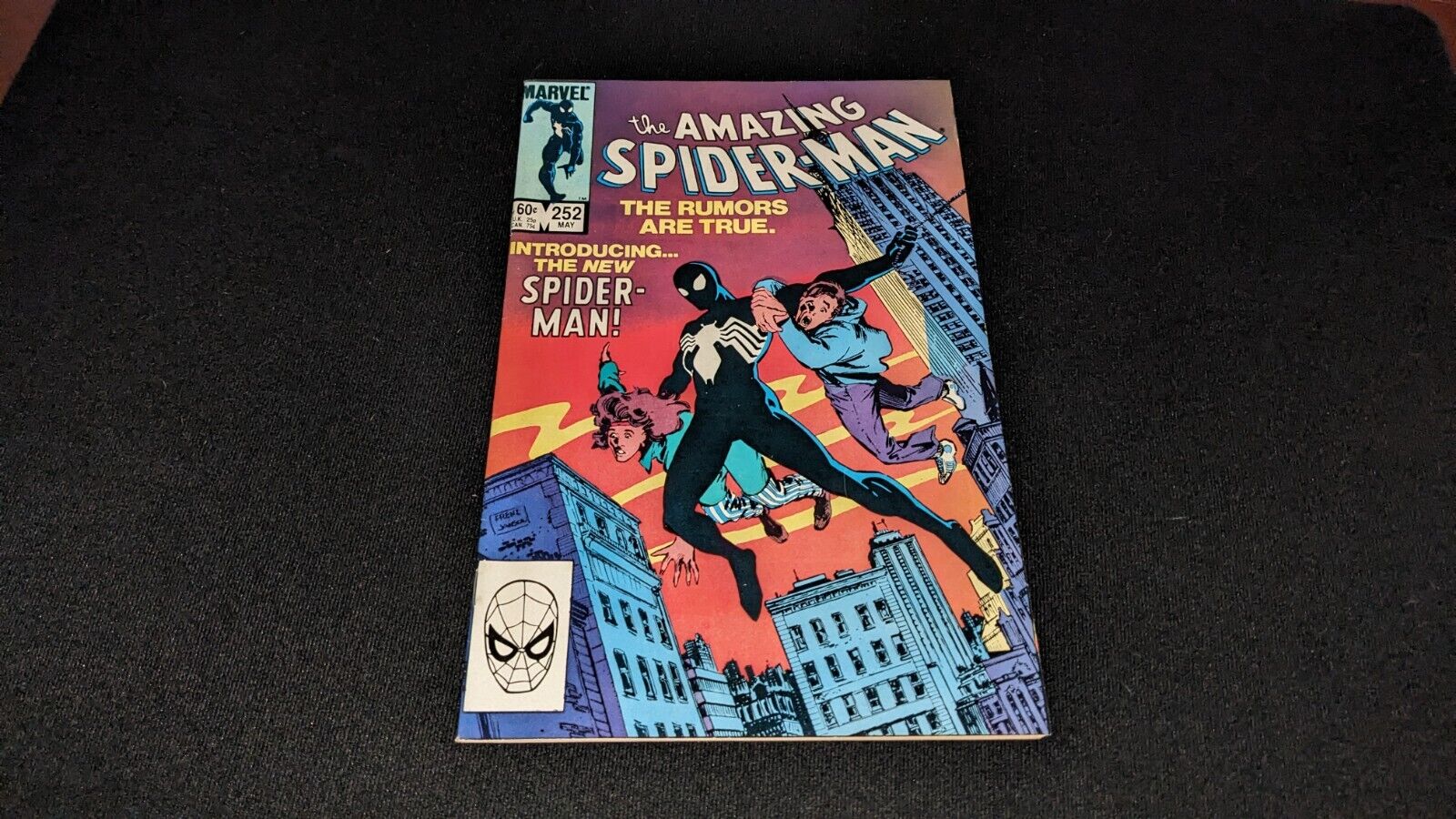 Amazing Spider-Man #252 1st Appearance Black Costume Marvel 1984