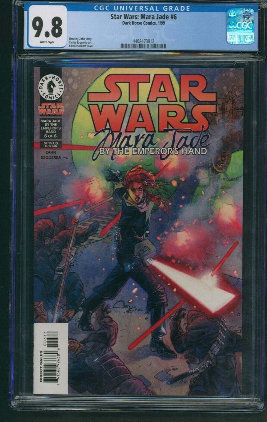 Star Wars Mara Jade By the Emperor’s Hand #6 CGC 9.8 Dark Horse Comics 1999