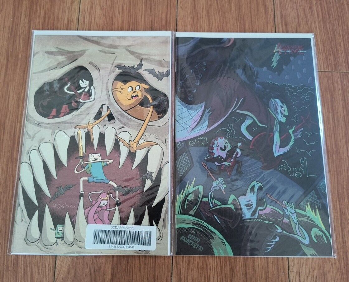 Adventure Time Summer Kaboom Comics Lot of 2 PX Exclusive SDCC