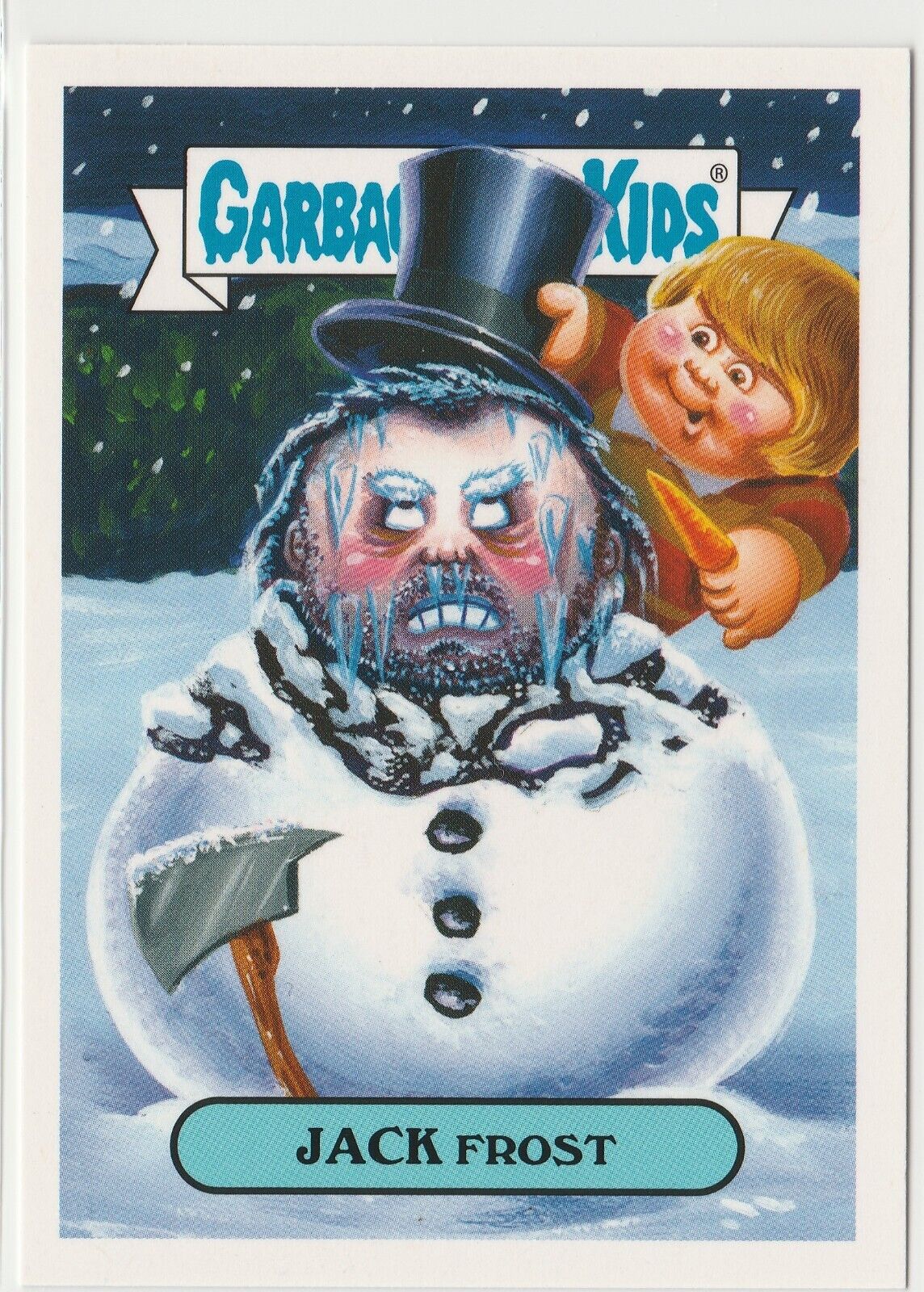Garbage Pail Kids Jack Frost 12a GPK Topps 2018 Oh, The Horror-ible The Shining