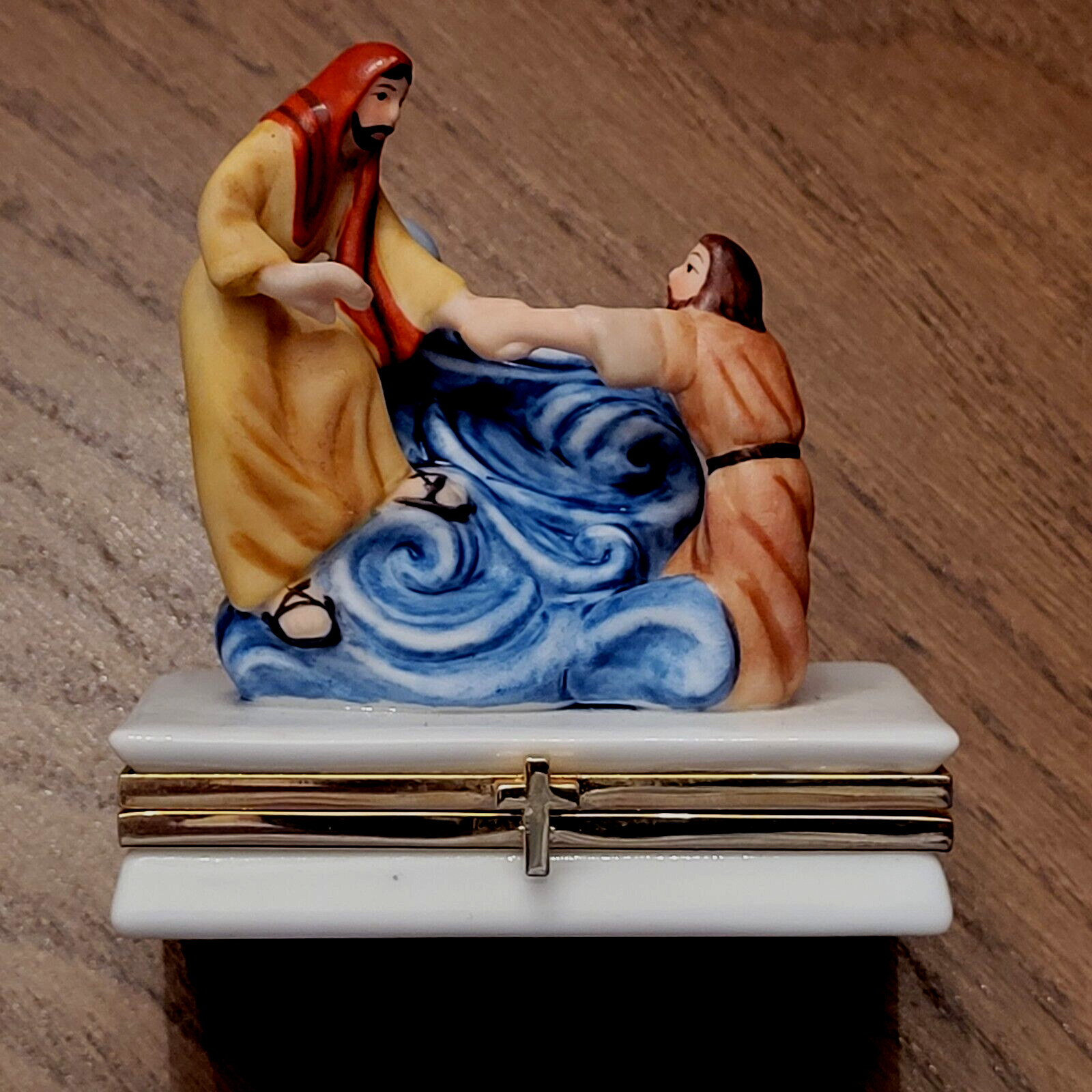 Limoges WALKING ON WATER The Life of Christ Limoges Box Collection Limited Ed